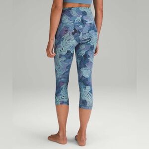 Lululemon Align High-Rise Crop 21" Stencil Dreams Multi Size 6